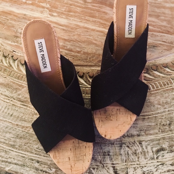 Steve Madden Shoes - Steve Madden Cork Slides